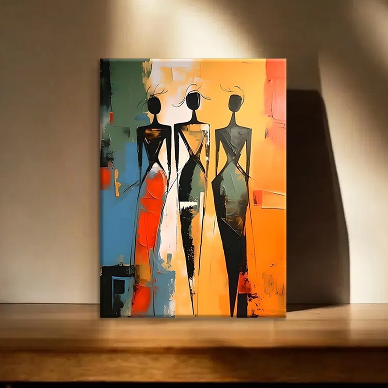 African Queen Abstract Canvas